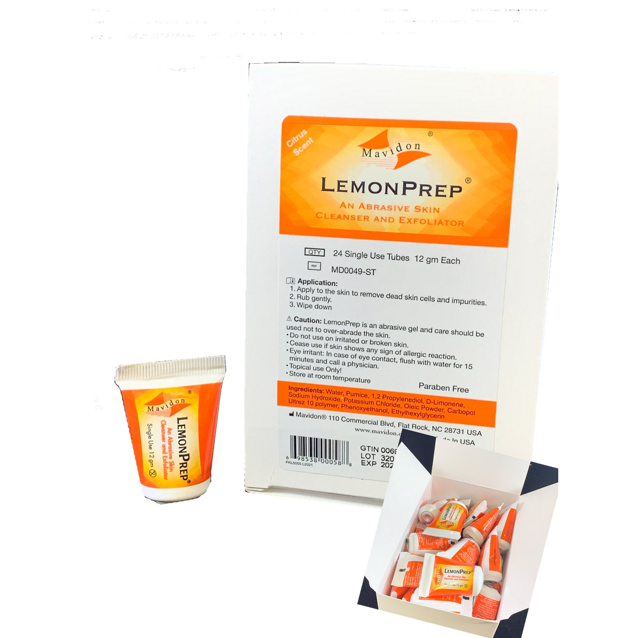 Lemon Prep, 24 Pack Single Use Cups