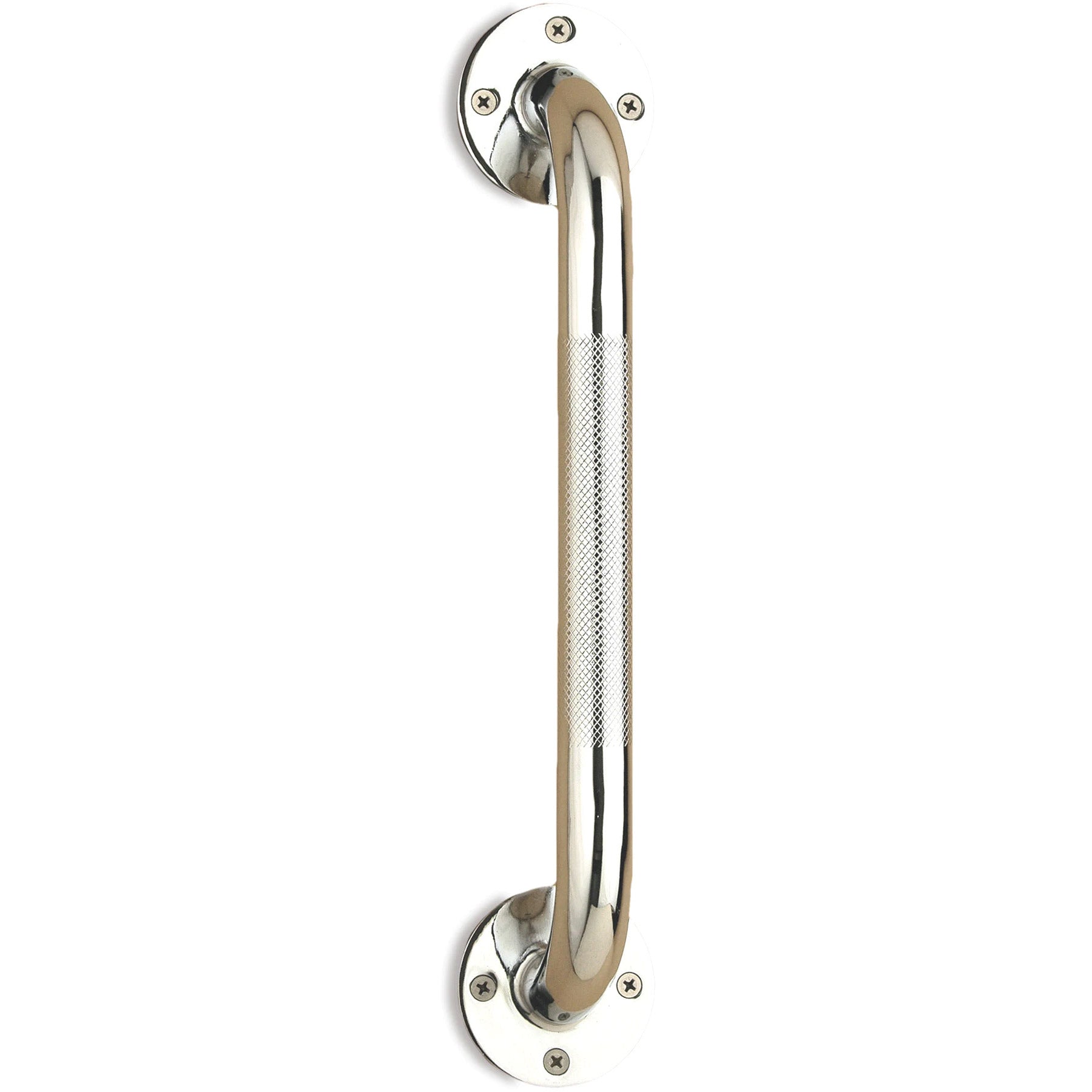 16" Chrome Wall Mount Grab Bar - 8016CH-R