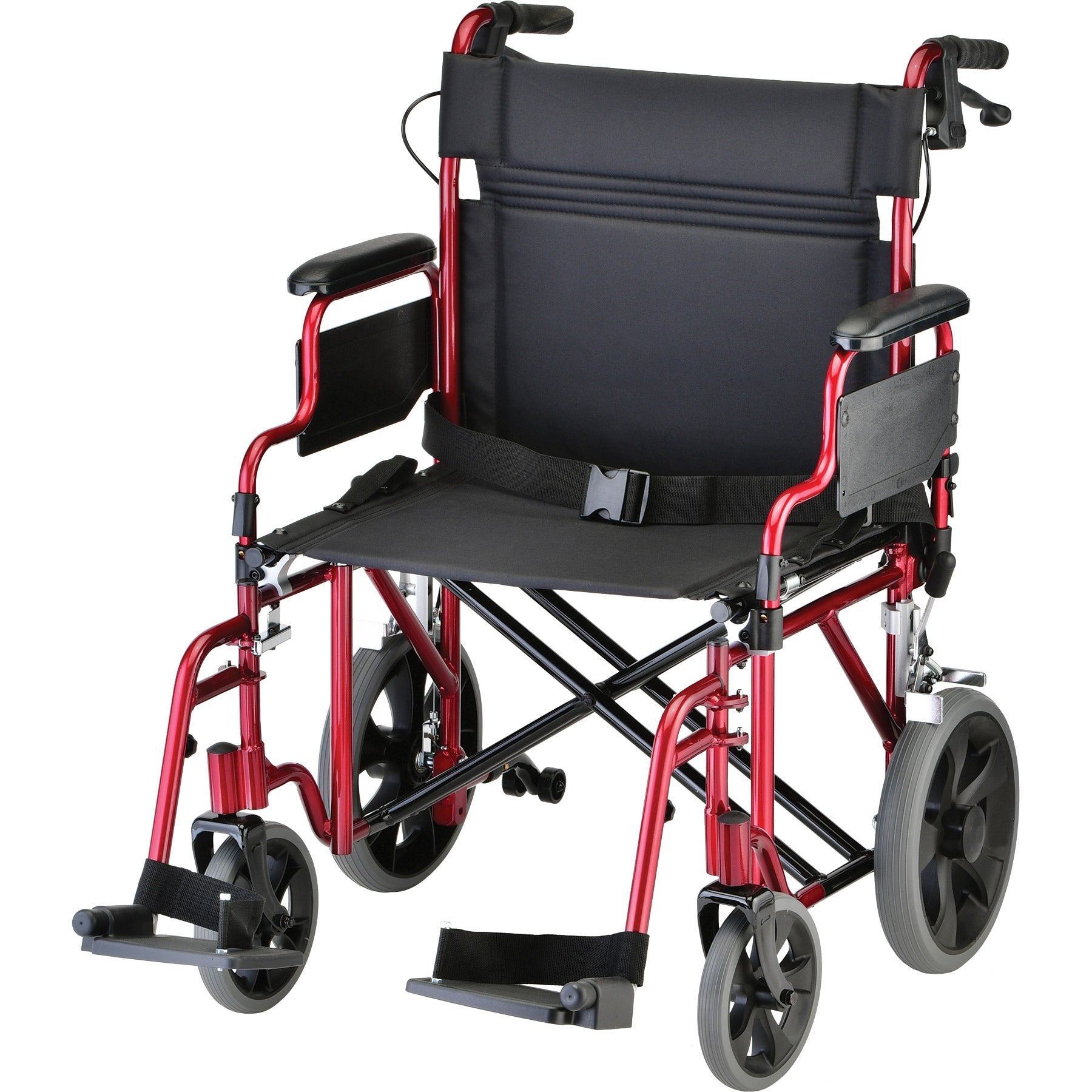 HD 22" Transport Chair/Hand Brakes