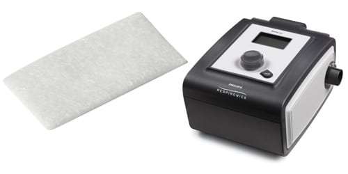 PR System One REMStar Ultrafine Filter-No Tab Respironics 1 ¾” X 7/8” (6 pack)